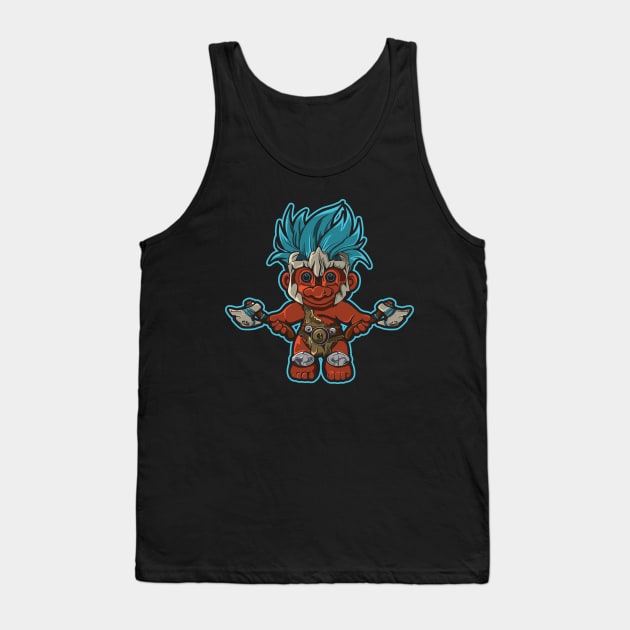 Troll Warlord Tank Top by exit65